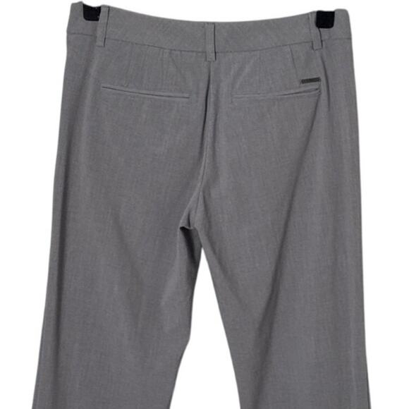 New York & Company Gray Stretch Mid Rise Straight Leg Pant Size 0 - Picture 7 of 8